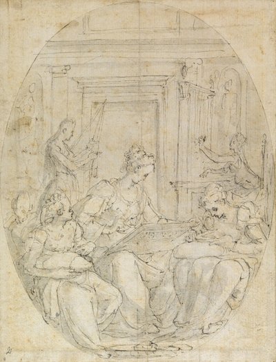 Women at Work by Francesco Primaticcio